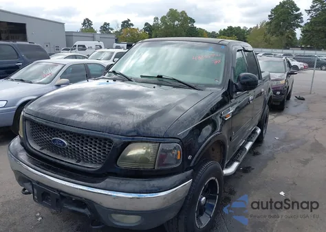 2002 Ford F-150 Lariat/Xlt z USA, uszkodzony, nr VIN 1FTRW08L32KD89177
